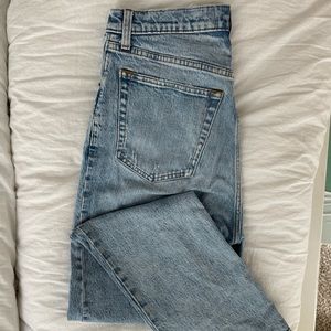 Abercrombie Curve Love High Rise Dad Jean